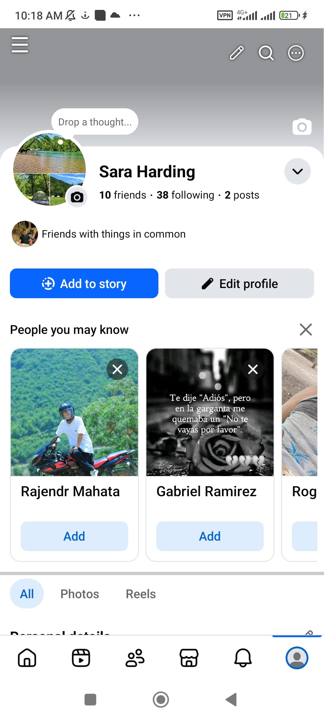 Social Media account screenshot — 2020 PURE USA 🇺🇲 FACEBOOK WITH CREATE PAGE 
