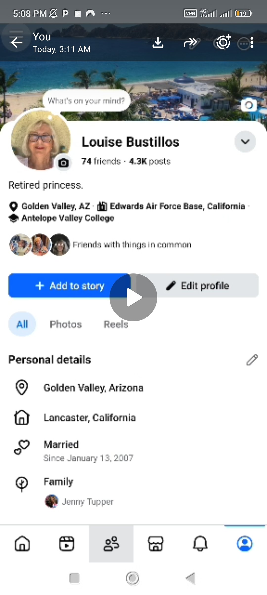 Social Media account screenshot — 2013 PURE USA 🇺🇲 FACEBOOK FEMALE DATING 