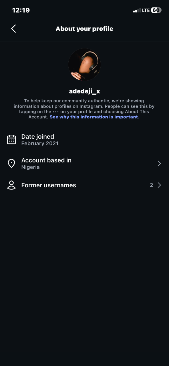 Social Media account screenshot — Adedeji_x