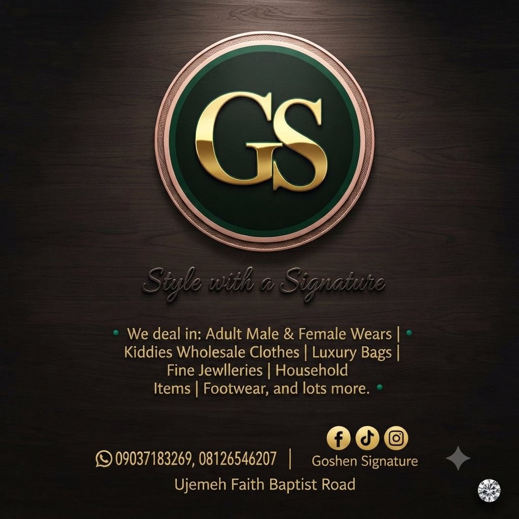 Social Media account screenshot — THE GOSHEN SYNDICATE